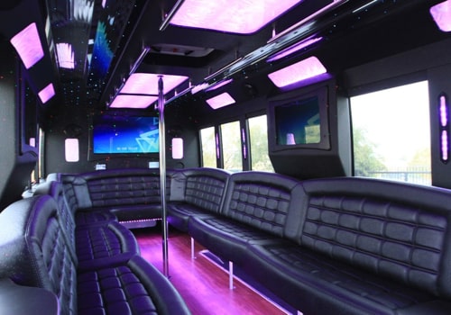 party bus interior Schiller Park il limo